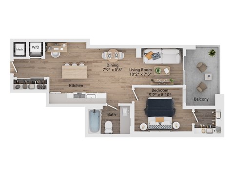 10146 123 Street NW 1-3 Beds Apartment for Rent - Photo Gallery 18